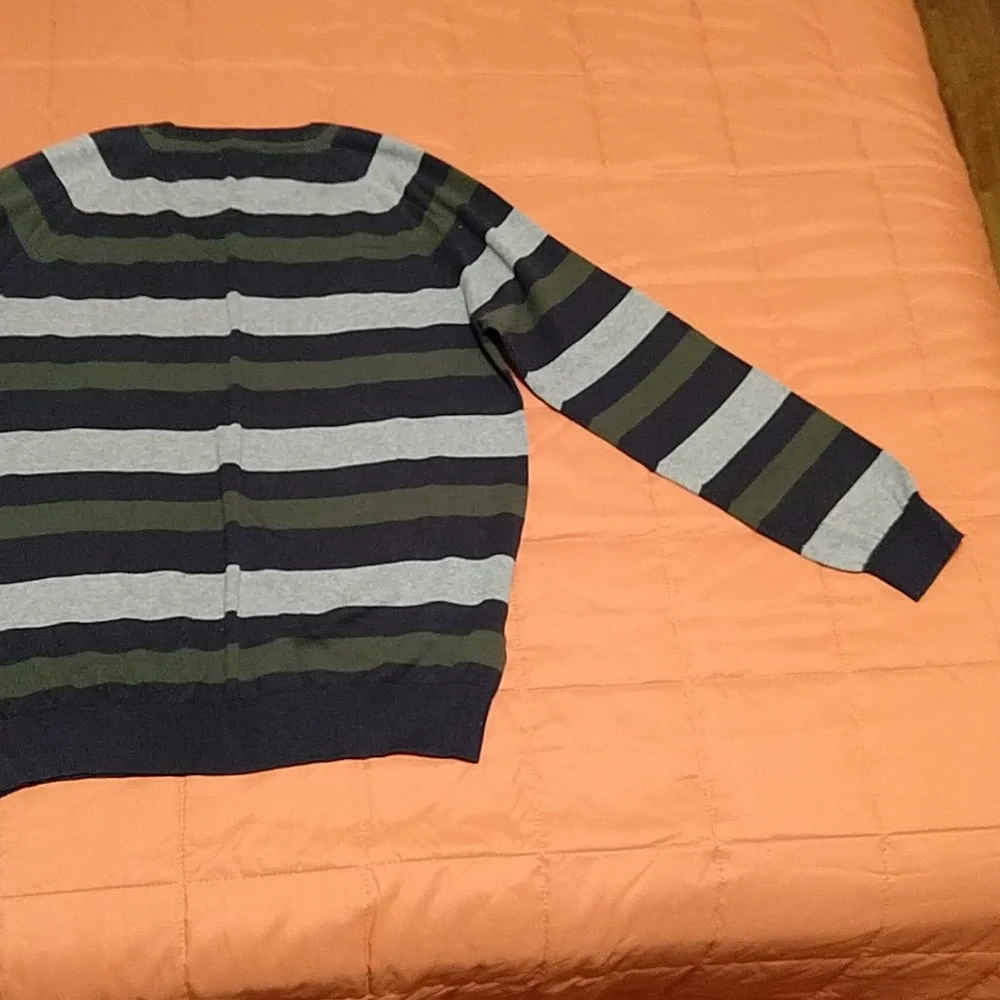 St. John's Bay Men's Striped Sweater
